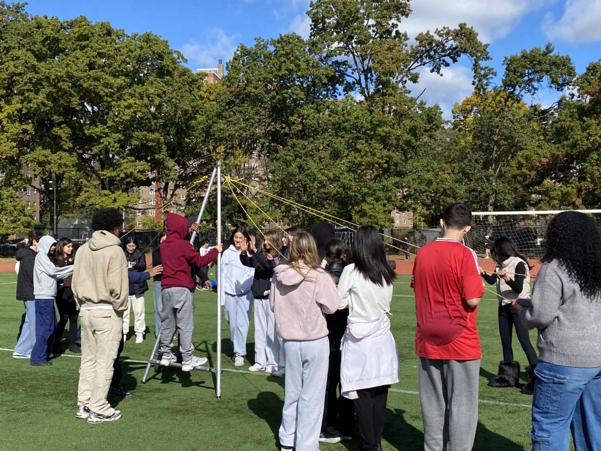 Freshmen playing the "AString" game