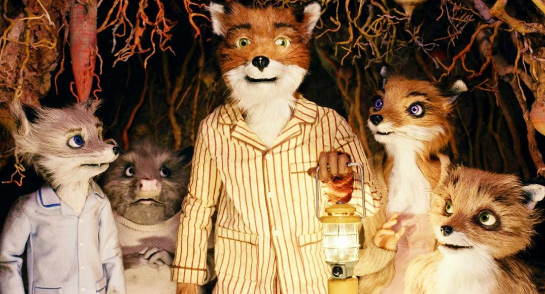 Fantastic Mr. Fox and his family (From Screen Capture via the Film)