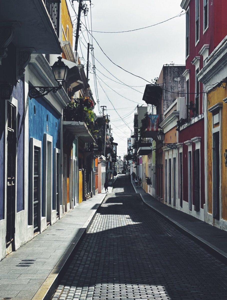 Photograph of the streets of Puerto Rico.