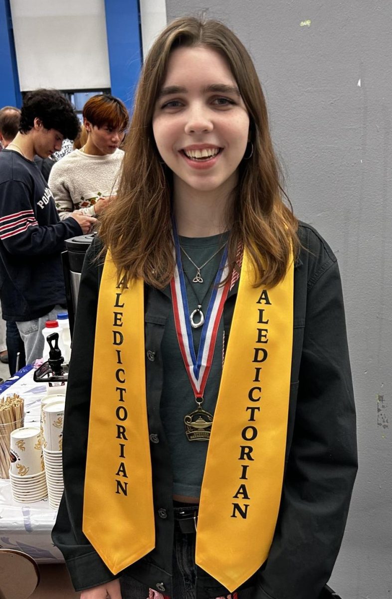 Valedictorian Abigail O'Connor 