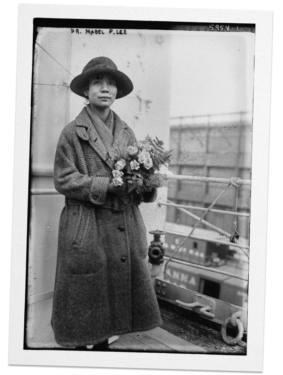 Photograph of Mabel Ping-Hua Lee from The New York Times.