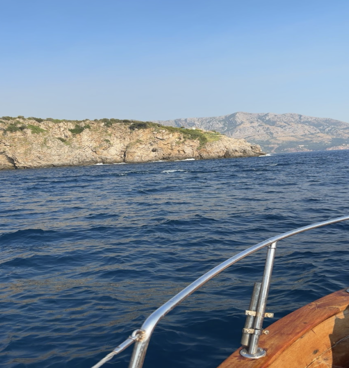 Montenegrin boat ride. 