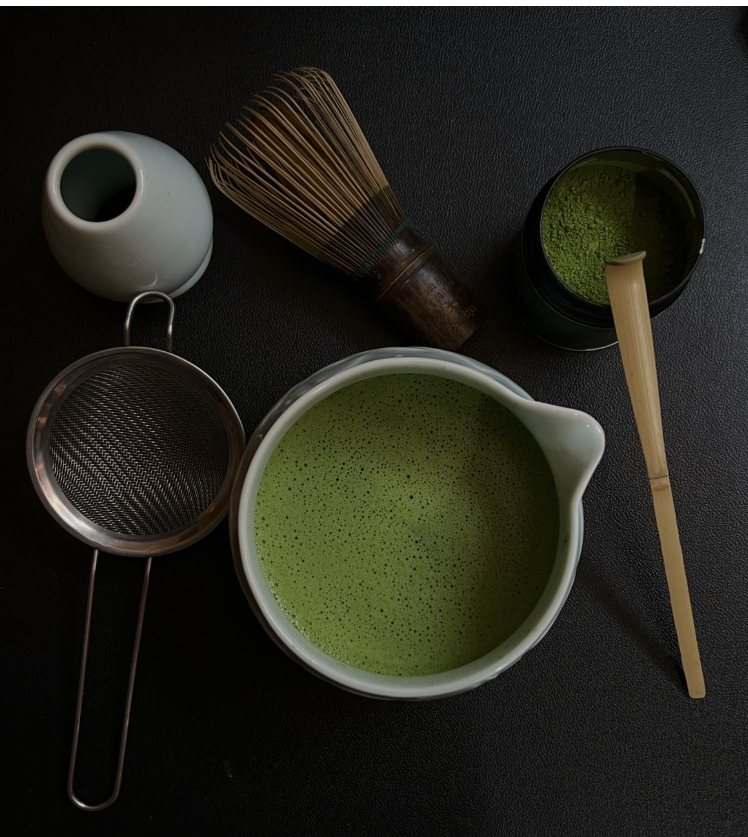 Matcha supplies. 