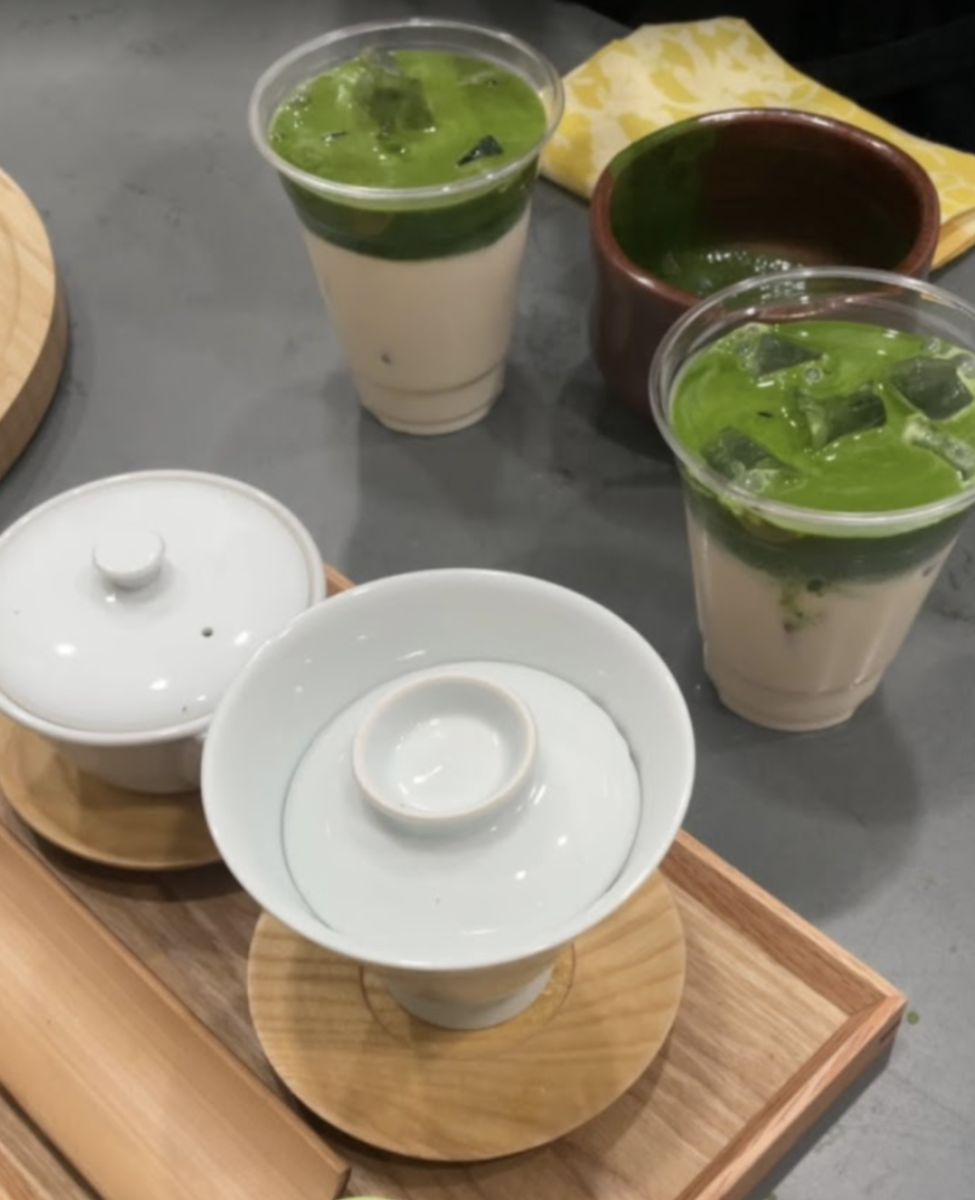 Mika’s Direction Hinata Matcha Latte with Vanilla 
